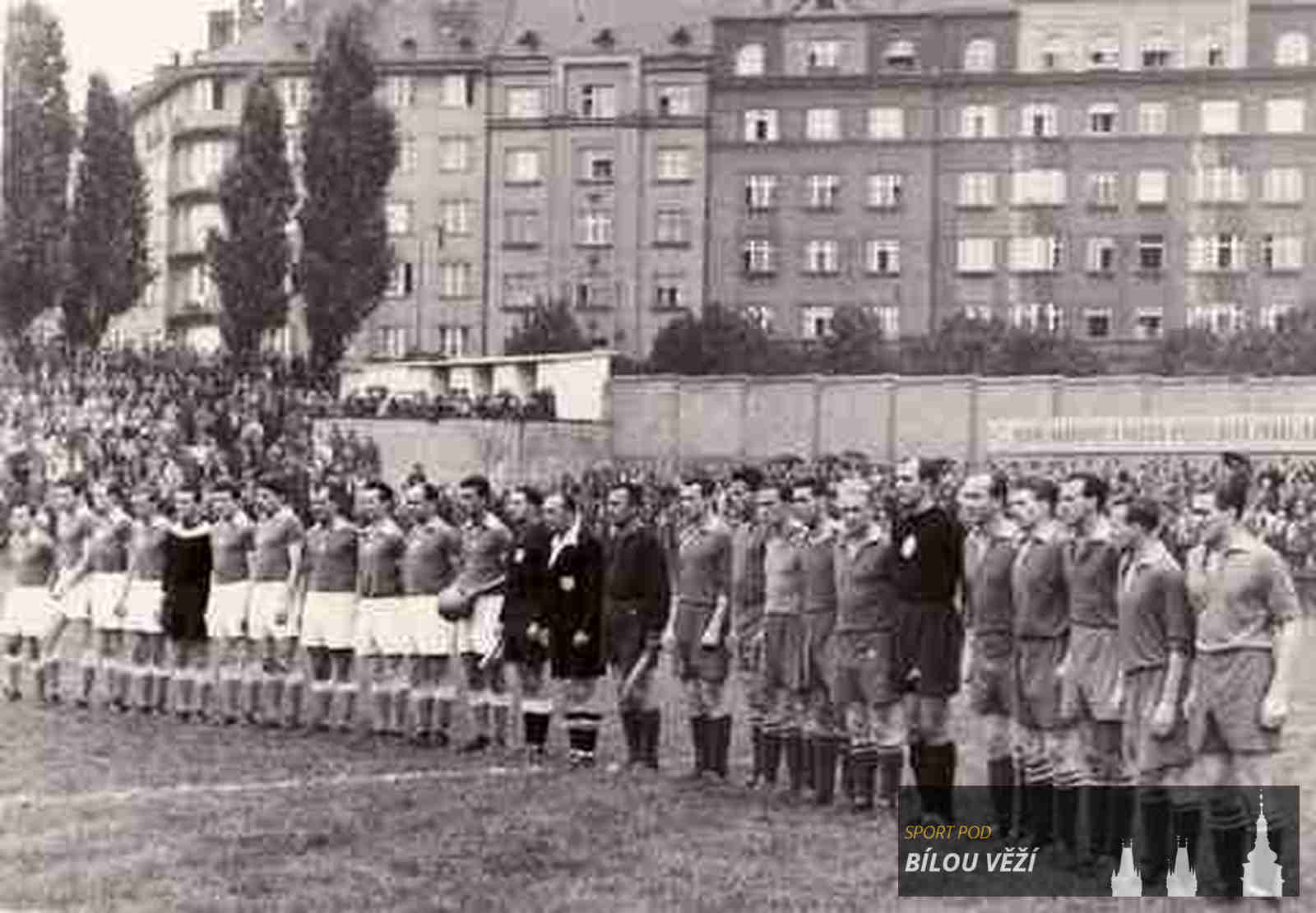 Spartak Hradec Králové na Stalingradu (1955)